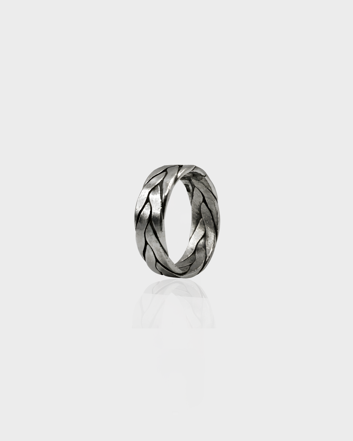 Braided Silver Ring