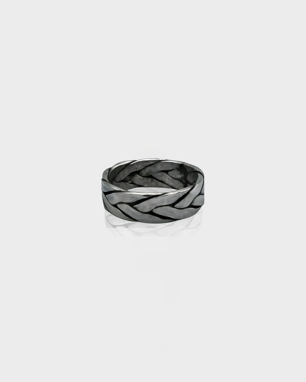 Braided Silver Ring