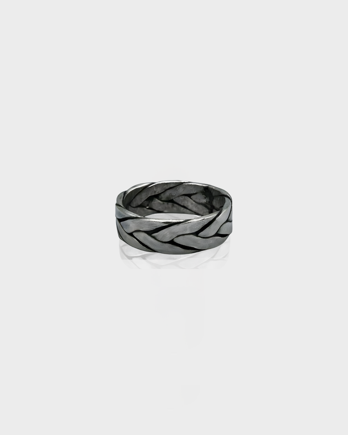 Braided Silver Ring