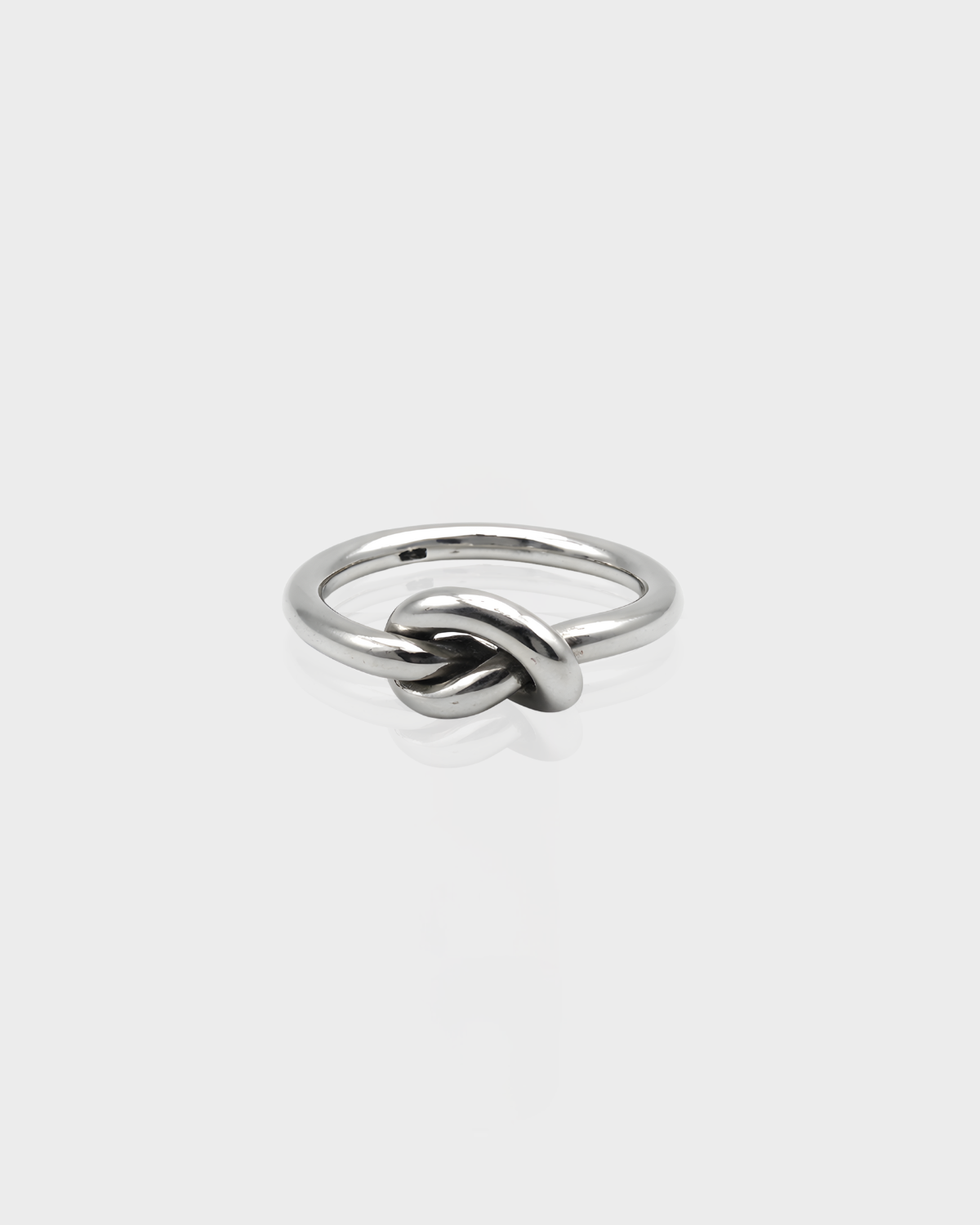 Infinity Knot Silver Ring