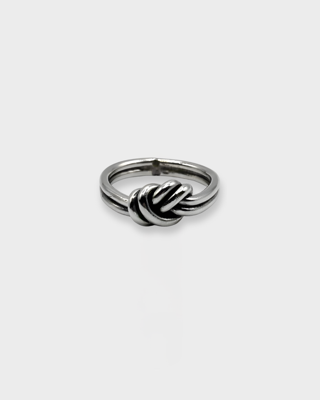 Silver Unity Knot Ring
