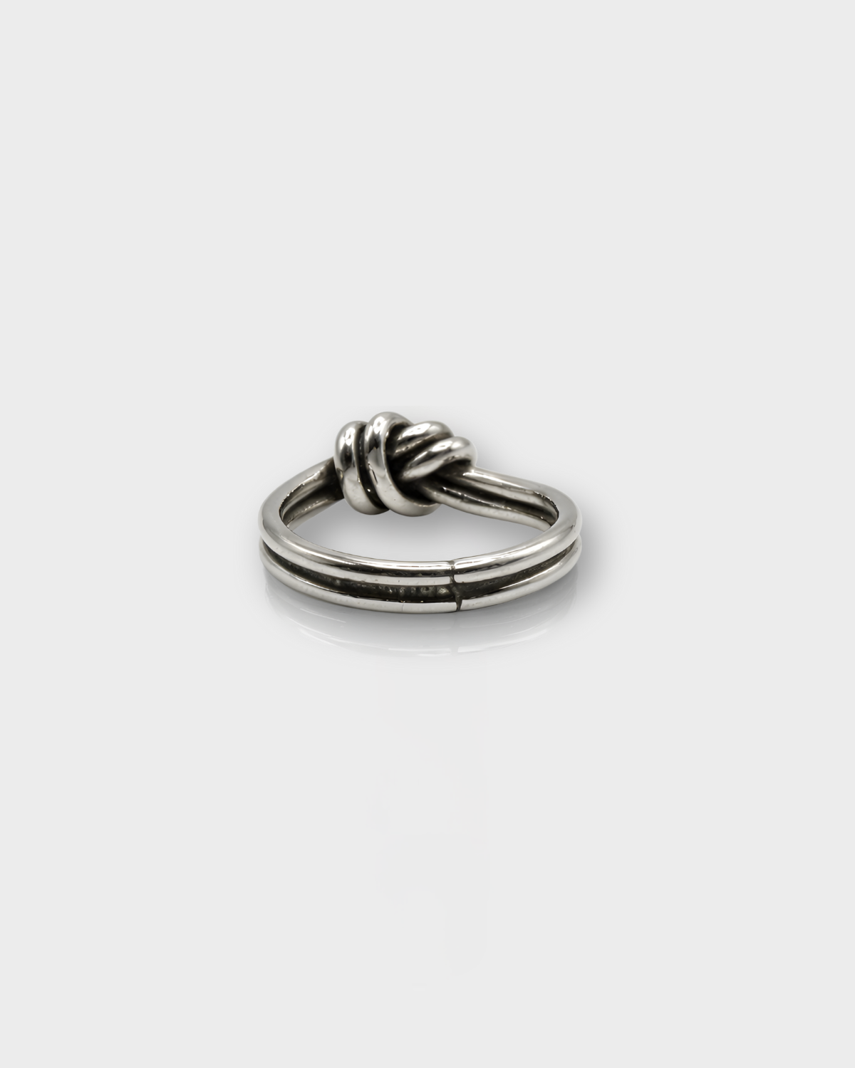Silver Unity Knot Ring
